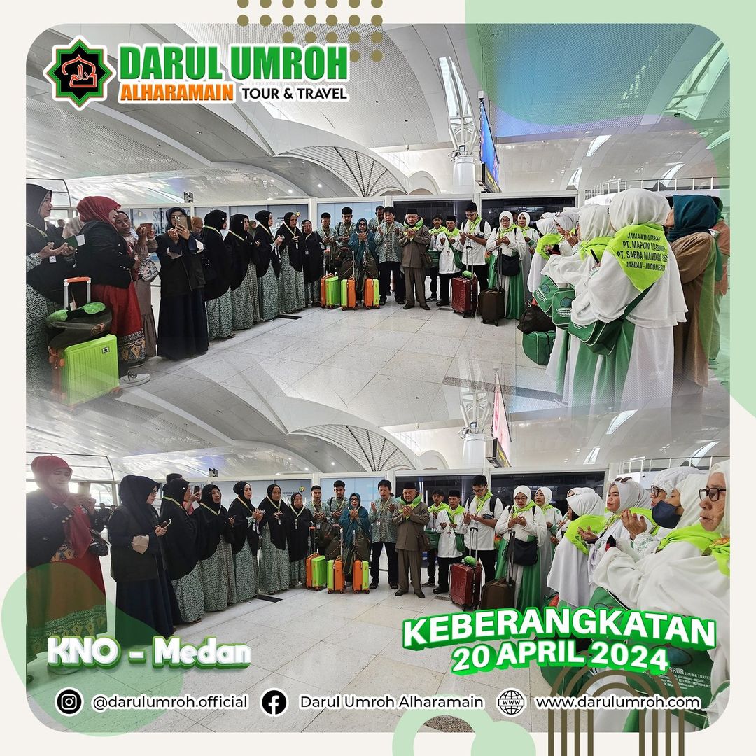 Keberangkatan 20 April 2024