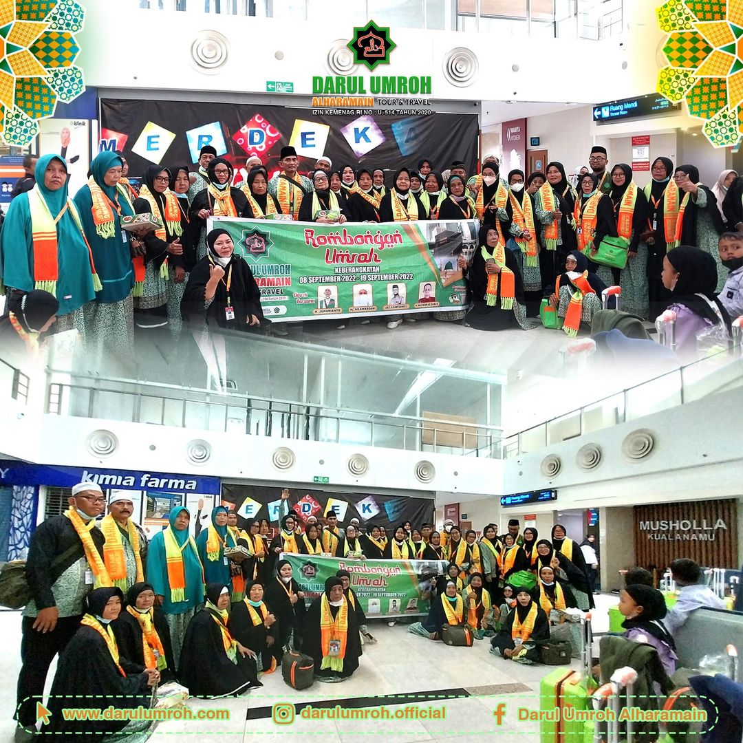 Keberangkatan 08 September 2022