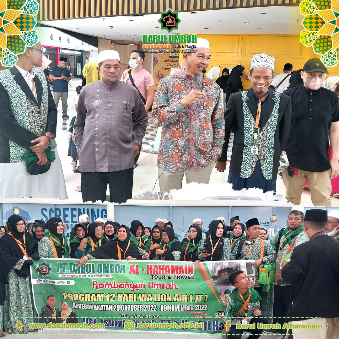 Keberangkatan 29 Oktober 2022