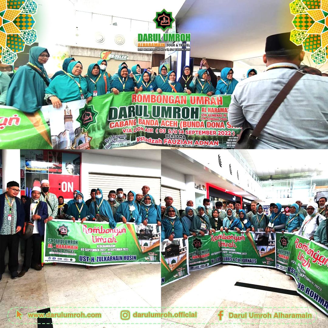 Keberangkatan 03 September 2022