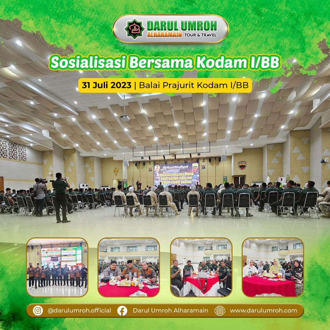 Sosialisasi Bersama Kodam 31 Juli 2023