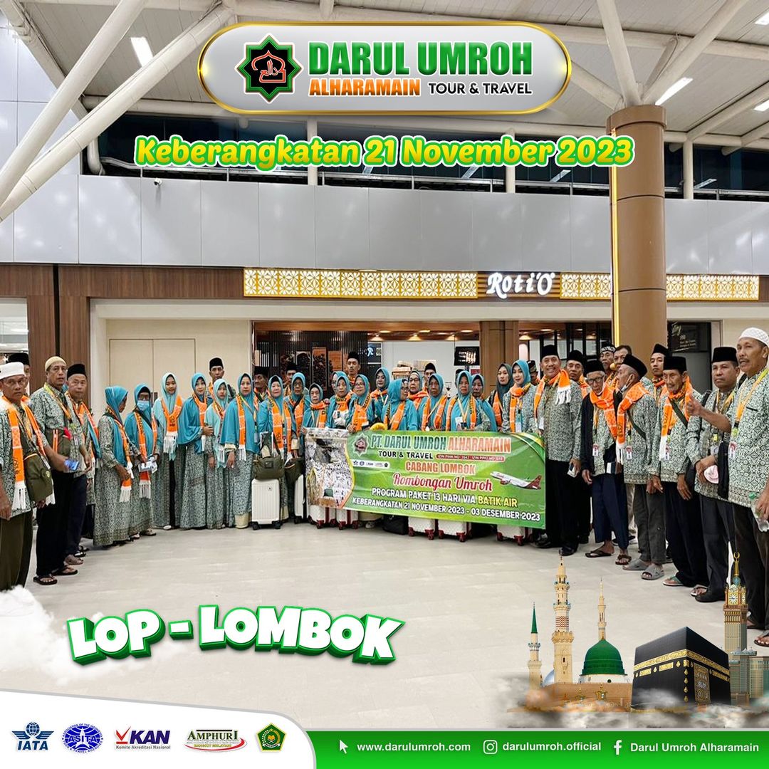Keberangkatan 21 November 2023