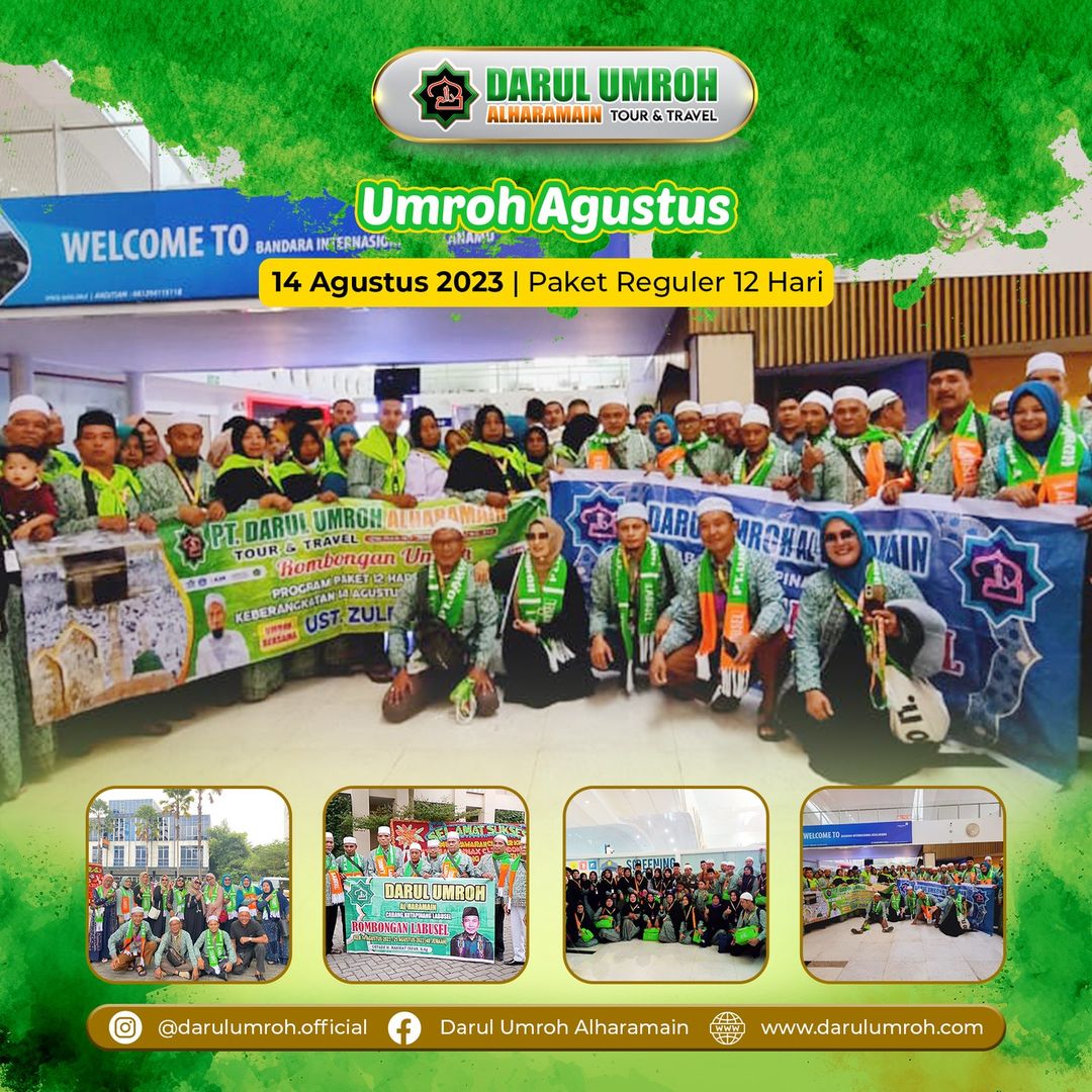 Keberangkatan 14 Agustus 2023