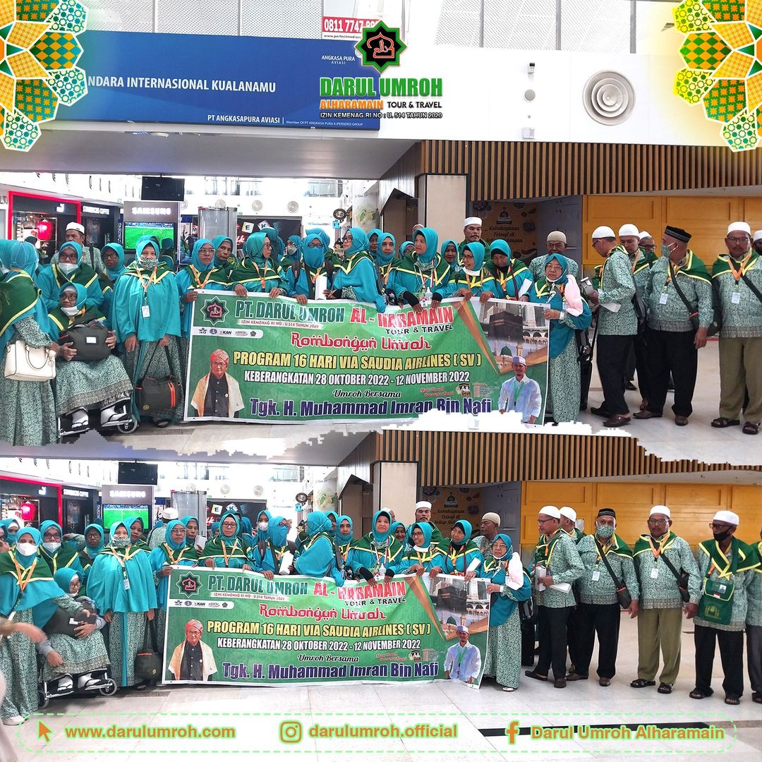 Keberangkatan 28 Oktober 2022