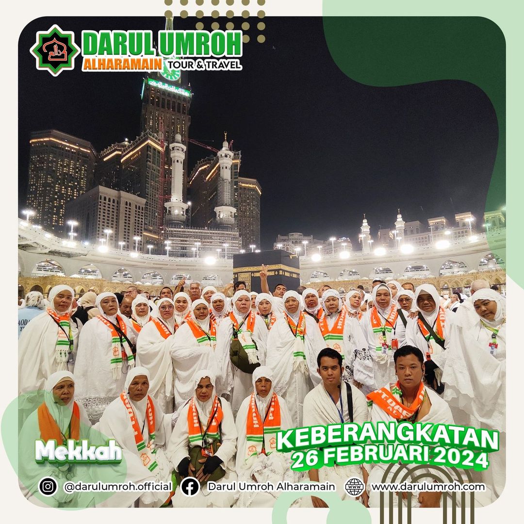 Keberangkatan 26 Februari 2024