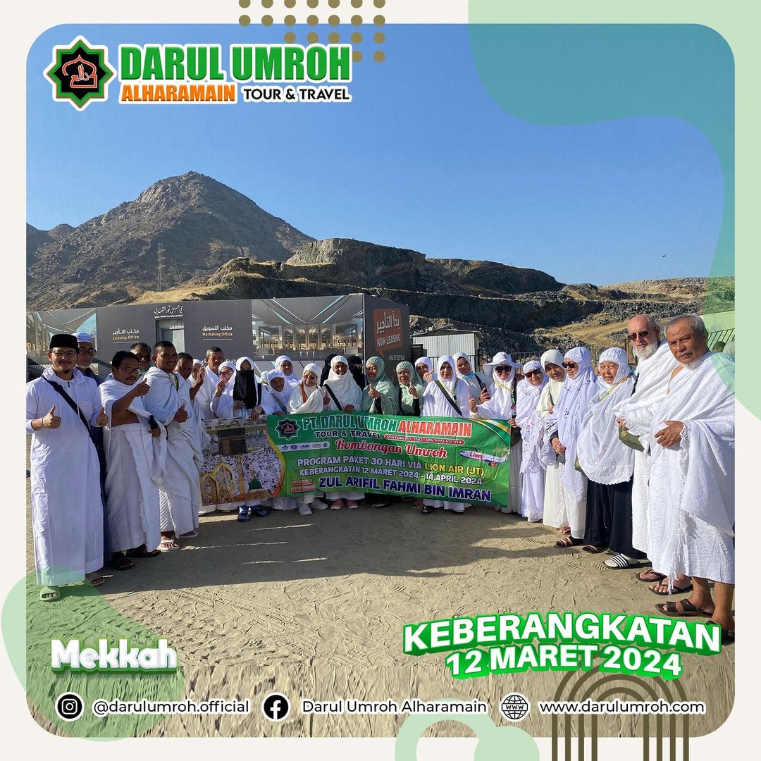 Keberangkatan 12 Maret 2024
