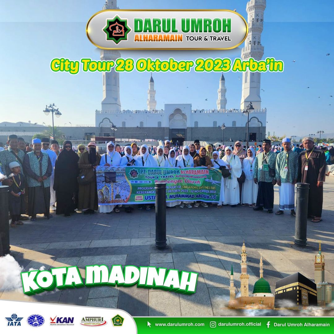 Keberangkatan 28 Oktober 2023